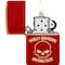 Zippo 2024 Zippo Harley Davidson Hd Design Skull, Metalic Red,  ZIP-48603 - alternate 2